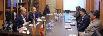 Dr. Pekka Mattila and Ms. Miia Viitanen from Aalto University, Finland met Prof. Ghahramani, Vice President for International Affairs, University of Tehran