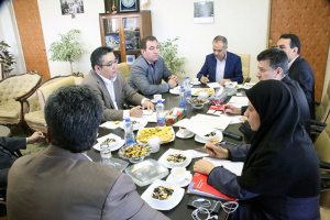 Prof. SANO Tosei  from Ryukoku University , Japan met with Prof. Ghahrmani, Vice President for International Affairs, University of Tehran