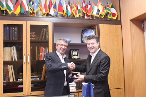 Director of International Affairs, University of Cologne, Germany met with Vice-President for International Affairs