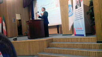 UNEP Executive Director and Under-Secretary-General of the United Nations presented a speech at University of Tehran