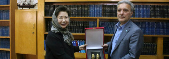 Prof.  Sung Hee Nam, the AUAP First Vice President and President of Daegu Health College, South Korea paid a visit to University of Tehran