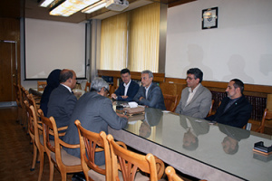 Ambassador of Bangladesh Met with President of University of Tehran