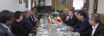 A high ranking delegation from La Sapienza University of Rome, (Italy) visited University of Tehran