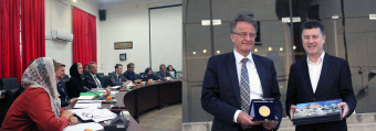 A high ranking German delegation visited University of Tehran