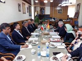 A high ranking delegation from The University of Santiago de Compostela – USC , Spain  met with President of University of Tehran