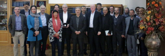 A German delegation from Bosch Foundation and its European partners met with President of University of Tehran