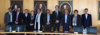 University of Tehran high ranking delegation visited Paris, France