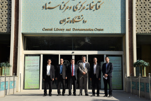 Cultural Attaché of French Embassy visited Univeristy of Tehran