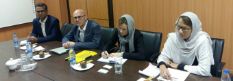 Delegations from Sweden, Germany and Spain met with Vice President for International Affairs, University of Tehran