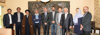 University of Humboldt delegation visited University of Tehran