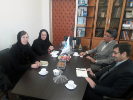 Professors of Iranian Studies at University of Bamberg, Germany visited UT