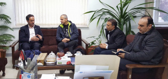 Professor of the University of Cagliari, Italy visited College of Agriculture and Natural Resources, University of Tehran