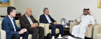 President of University of Tehran visited Qatar University