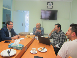 French delegation from the University of Nantes visits Faculty of Geography, UT