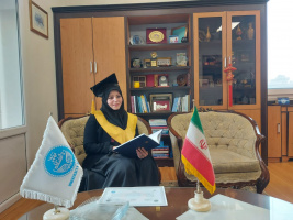 Congratulations to a UT international student for her successful completion of Ph.D. program