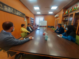 Vice-Rector for International Affairs, Kazan Federal University meets with UT Vice President for International Affairs