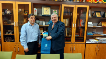 Minister Plenipotentiary of Embassy of the Republic of Croatia meets UT Vice President for International Affairs