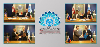 Two MoU’s  signed symbolically at the  Ceremony on 1757 Anniversary of Higher Education Tradition in Iran and the 90th Anniversary of UT Establishment