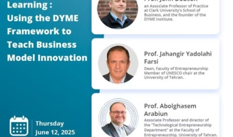 International Webinar on “Entrepreneurial Learning: Using the DYME Framework to Teach Business Model Innovation”