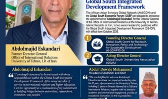 Former UT Director General of the Office of International Relation Appointed to Two Senior International Positions