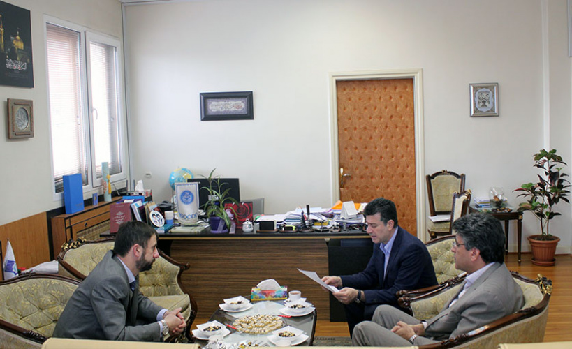 Czech Chargé d'Affaires meets with the Vice President for International Affairs, University of Tehran