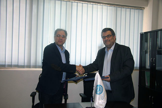 MOU was signed between the University of Tehran Kish International Campus and Sciences Po Lyon, France