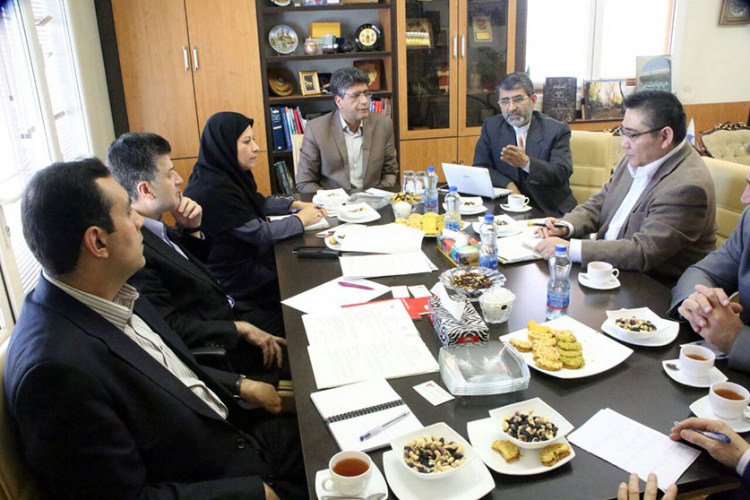 Prof. SANO Tosei  from Ryukoku University , Japan met with Prof. Ghahrmani, Vice President for International Affairs, University of Tehran