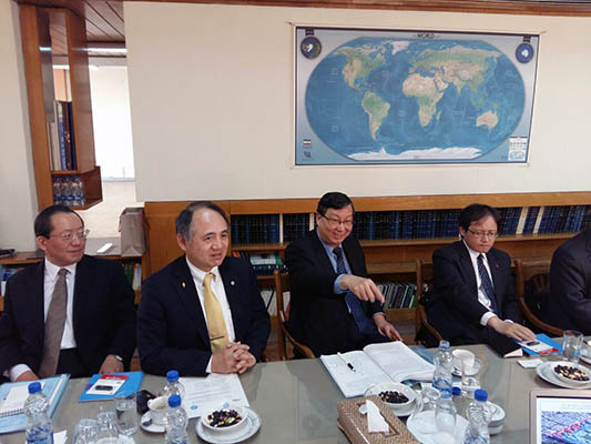 The Taiwanese High Ranking Delegation led by Deputy Minister of Economic Affairs Paid a Visit to the University of Tehran