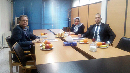 International Vice President of University of Tehran Kish International Campus met with Regional Manager of Switzerland European University Business School