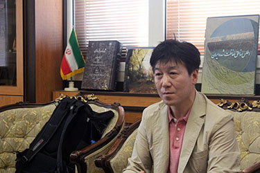 Professor of Hankuk University of Foreign Studies, Korea meets Vice President for International Affairs ,University of Tehran