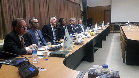 A high ranking delegation from University of Melbourne, Australia visits University of Tehran (College of Engineering)