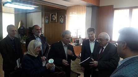 Rector of Universidad De La Republica , Uruguay met with President of University of Tehran