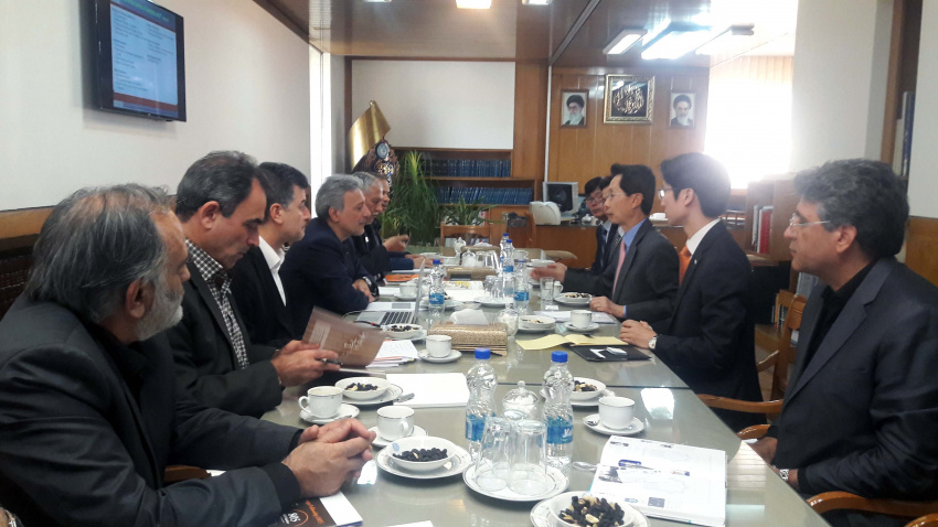 President of Korea Foundation for Advanced Studies(KFAS) meets with President of University of Tehran(UT)