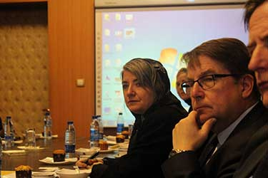 A high ranking Swedish delegation visited University of Tehran