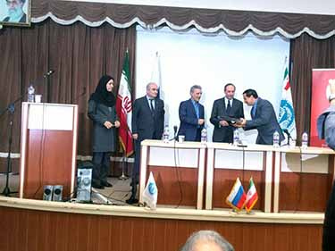 Office of  Russkiy Mir Foundation was opened at University of Tehran