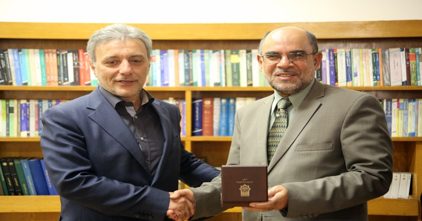 Ambassador of Afghanistan met the President of University of Tehran