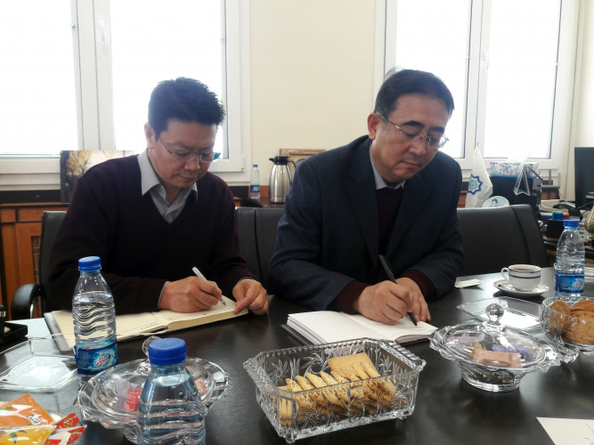 New Chinese Manager of Confucius Institute at University of Tehran