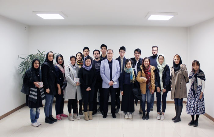 The University of Hong Kong students visited Alborz Campus, University of Tehran