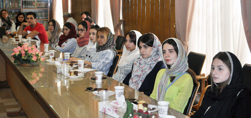 A joint meeting was held between UT faculty members and Central Asian and Turkish professors and students
