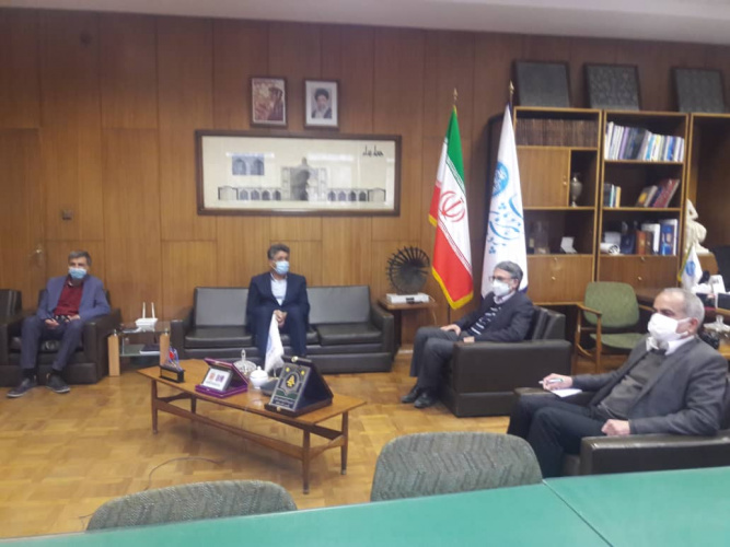 A joint virtual meeting held between UT College of Fine Arts and officials of Uzbekistan