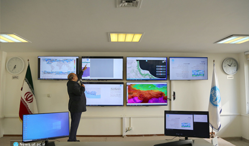 Observatory for Atmospheric and Oceanic Parameters Launched at University of Tehran
