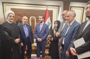 دیدار سرپرست دانشگاه تهران با وزیر علوم عراق