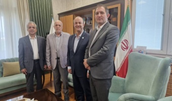 دیدار معاون بین‌‌الملل دانشگاه تهران با رئیس بنیاد علمی اکو با محوریت توسعه همکاری‌های دانشگاهی و تقویت دیپلماسی علمی
