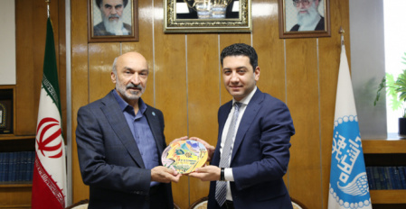 دیدار سرپرست دانشگاه تهران با سفیر ارمنستان درجمهوری اسلامی ایران